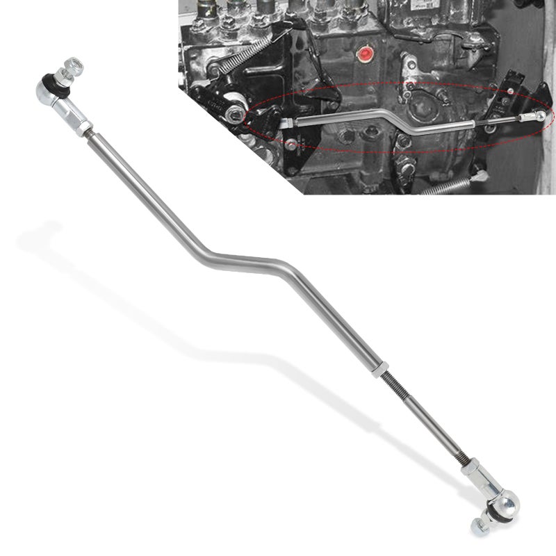 MOTOQUEEN Throttle Linkage Kit Adjustment Throttle Linkage Rod for Dodge Joints Dodge P-Pump 1994-1998 | for Dodge Ram 2500 1994-1998 | for Dodge Ram 3500 1994-1998 | for Dodge Cummins P7100 Throttle Rod - Image 2